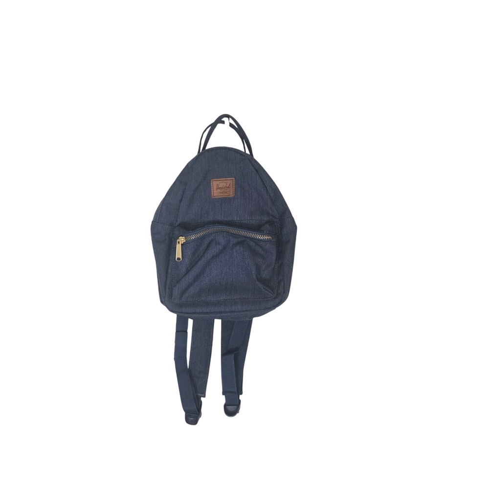 Herschel Supply Co Nova Mini Backpack Blue Denim Travel School Casual